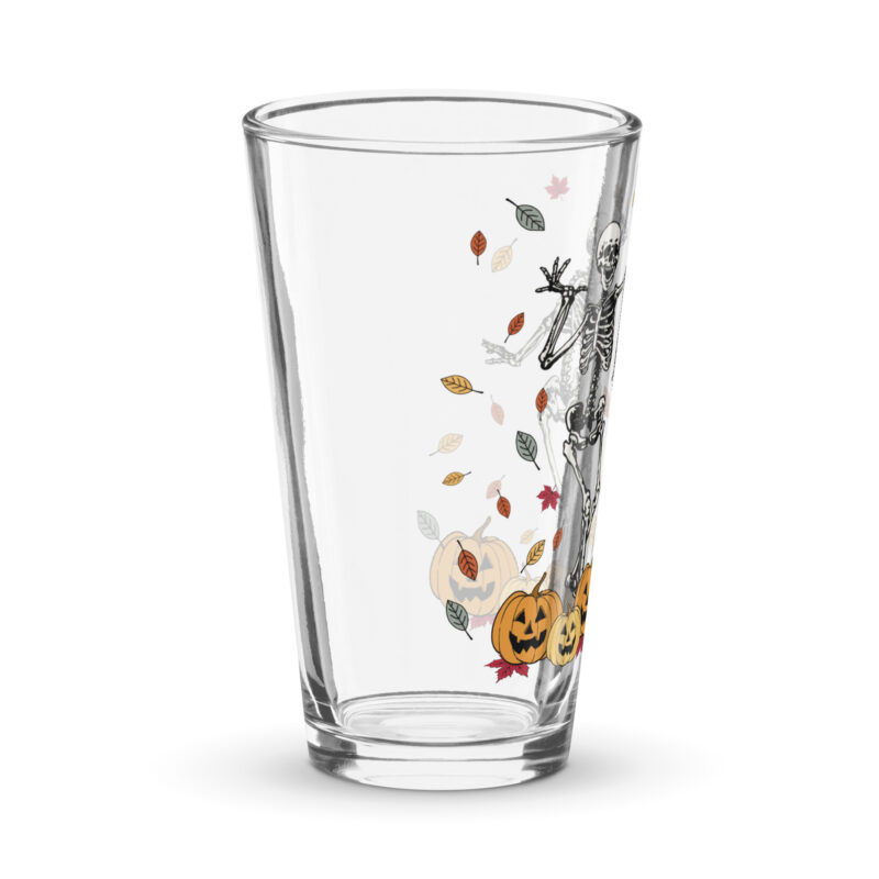 Dancing Skeletons - Pint Glass - Image 3