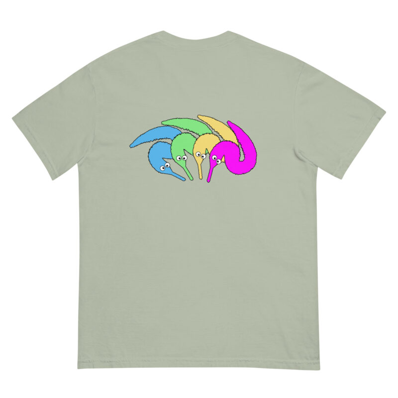 Blue Fuzzy Worm - Shirt - Image 19