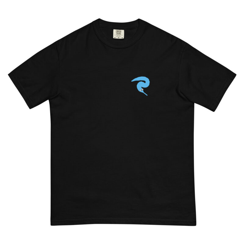 Blue Fuzzy Worm - Shirt - Image 2