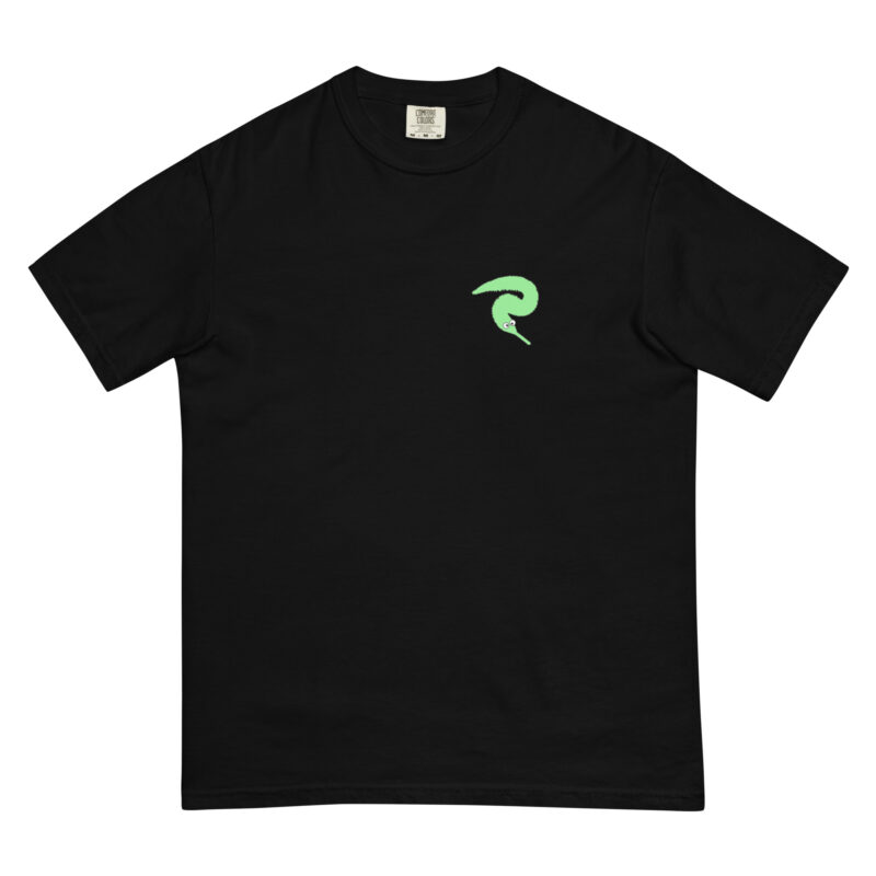 Green Fuzzy Worm - Shirt - Image 2