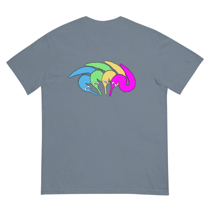 Blue Fuzzy Worm - Shirt - Image 13