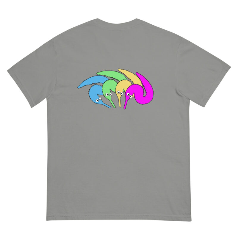 Blue Fuzzy Worm - Shirt - Image 17