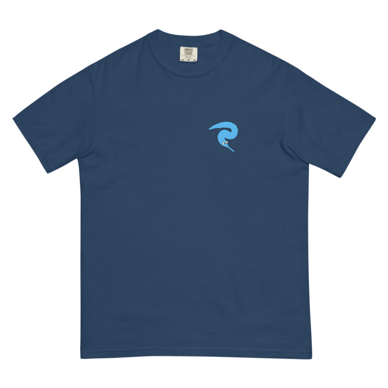 Blue Fuzzy Worm - Shirt - Image 4