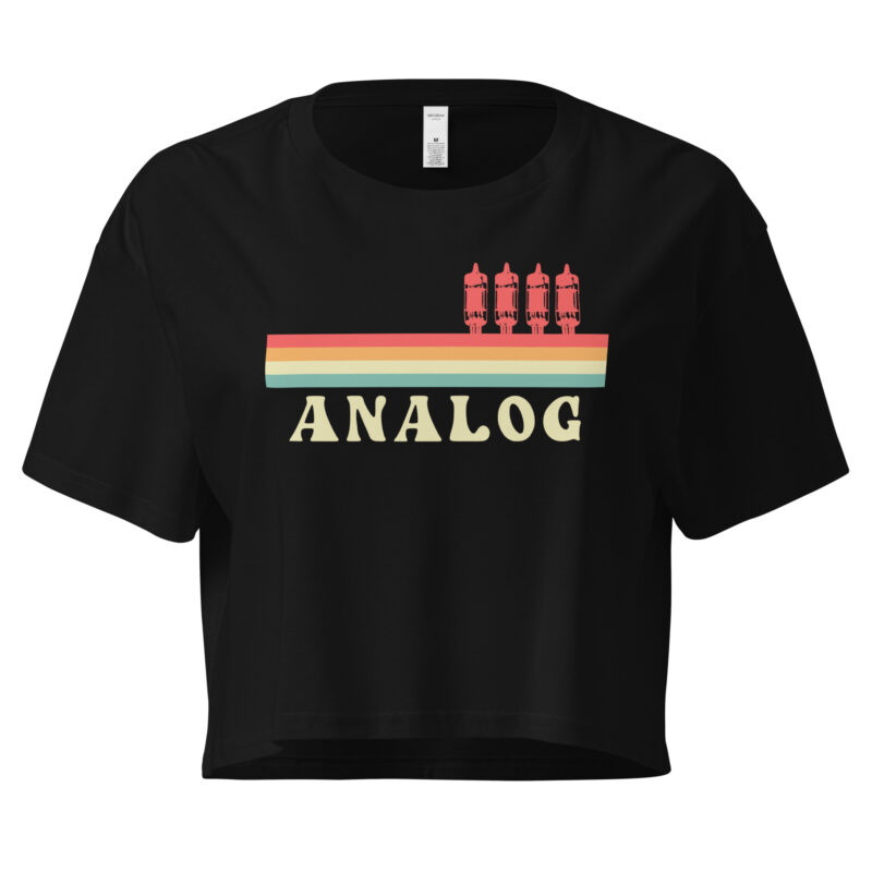 Analog Audio - Crop Tee