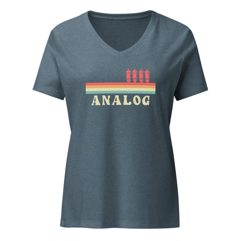 Analog Audio - Women's V Neck - Image 7