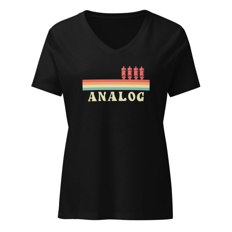 Analog Audio - Women's V Neck - Image 2