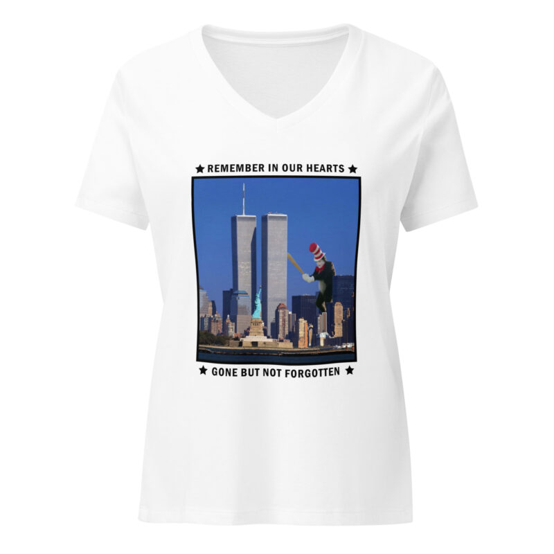 Twin Towers - Women's V Neck