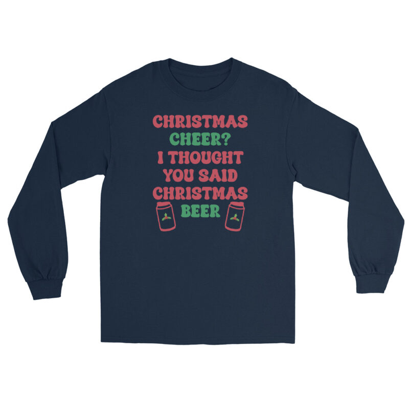 Christmas Beer - Long Sleeve Shirt - Image 2