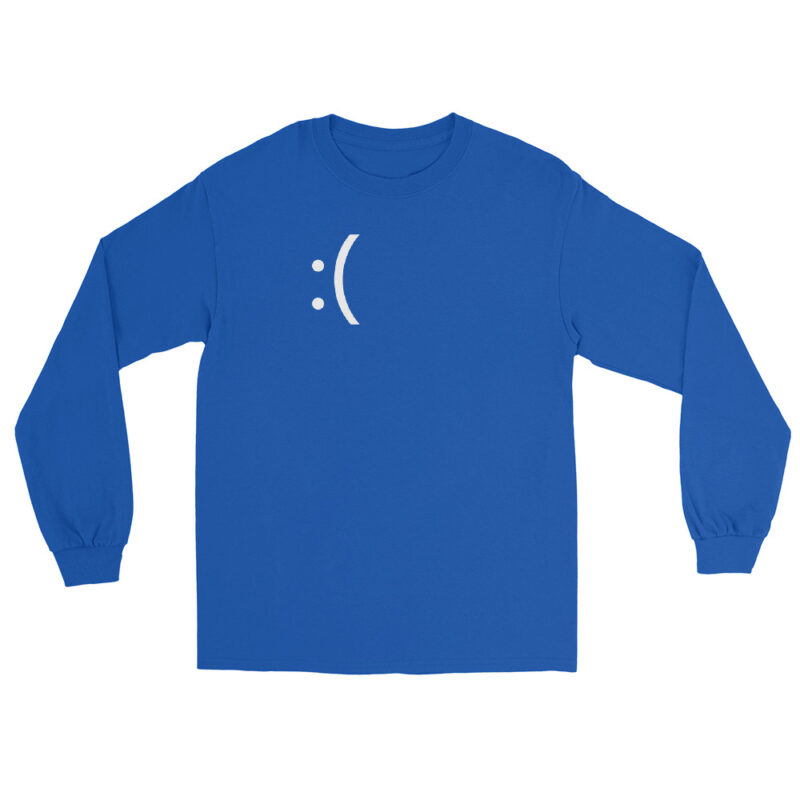 Blue Screen - Long Sleeve Shirt