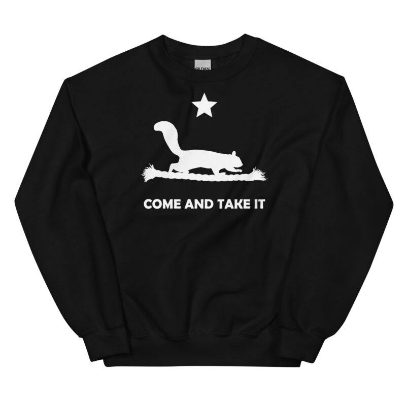 Squirrel (Come and Take it) – Sweatshirt - Image 2