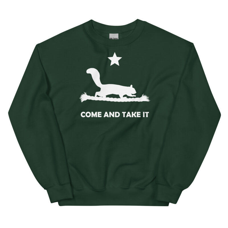 Squirrel (Come and Take it) – Sweatshirt - Image 4