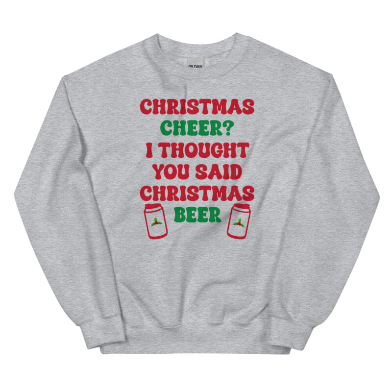 Christmas Beer - Sweatshirt - Image 5