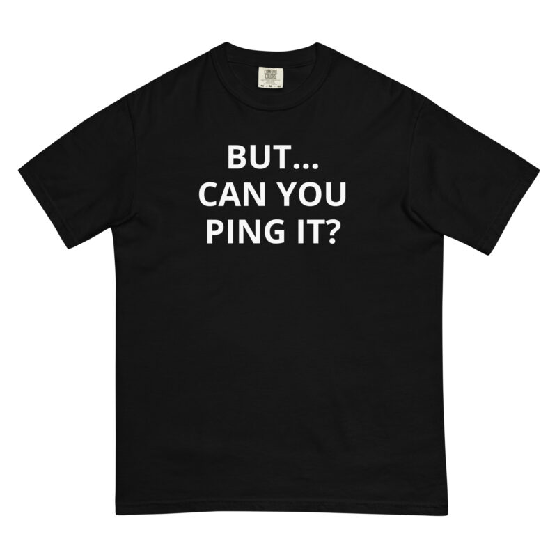 But Can You Ping It - Shirt - Image 2