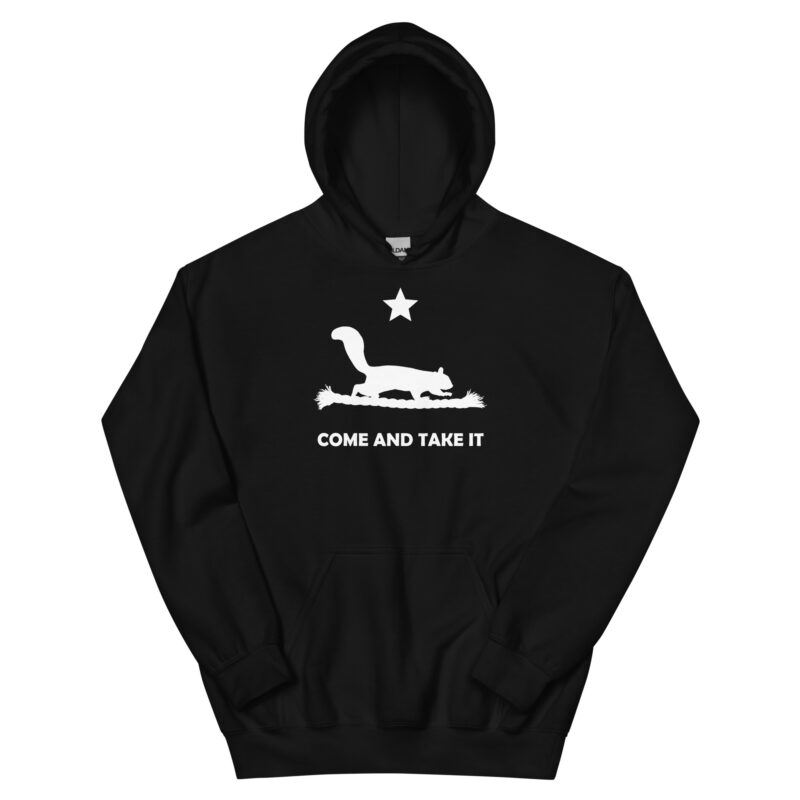 Squirrel (Come and Take it) – Hoodie - Image 2