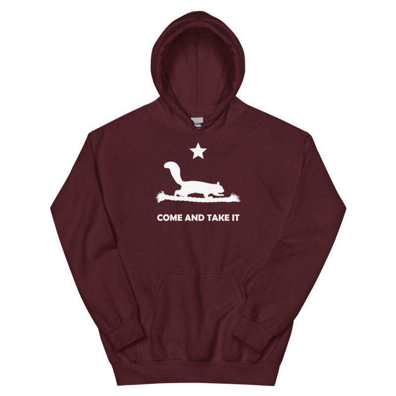 Squirrel (Come and Take it) – Hoodie - Image 4