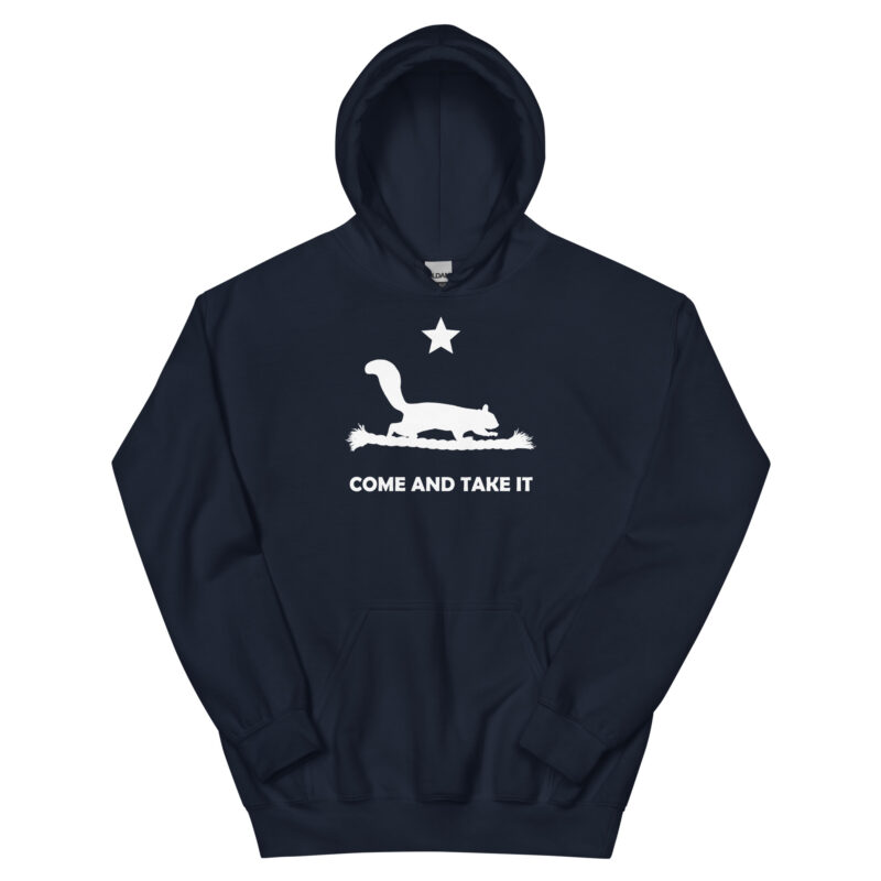 Squirrel (Come and Take it) – Hoodie - Image 3